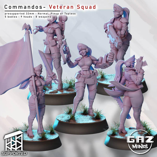 Commandos - Veteran Squad | Gaz Minis