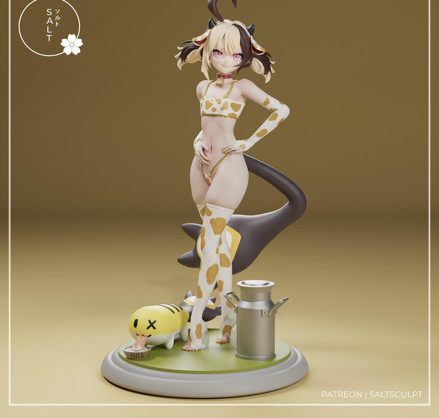 Gremlin Girl Model Kit | 3D Resin Printed Figurine | Salt Sculpt