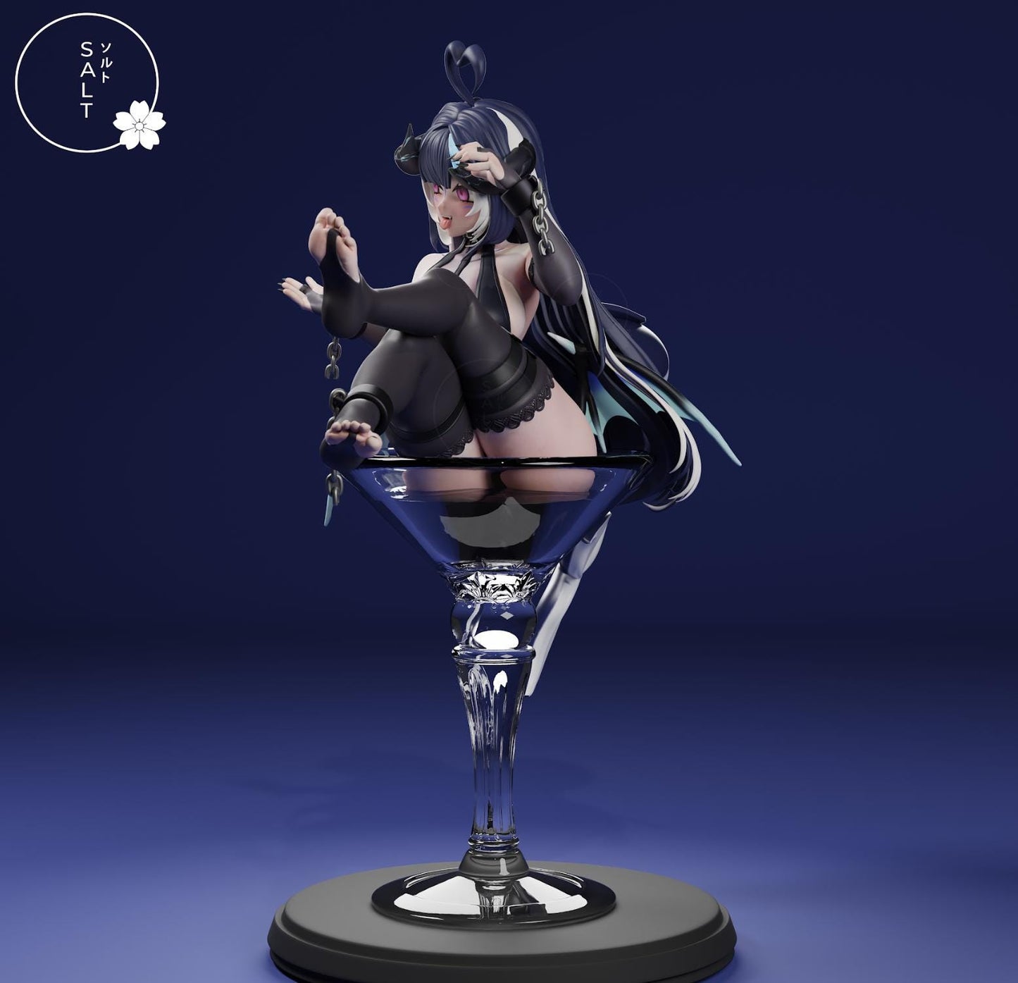 Orca Succubus Model Kit | 3D Resin Printed Figurine | Salt Sculpt