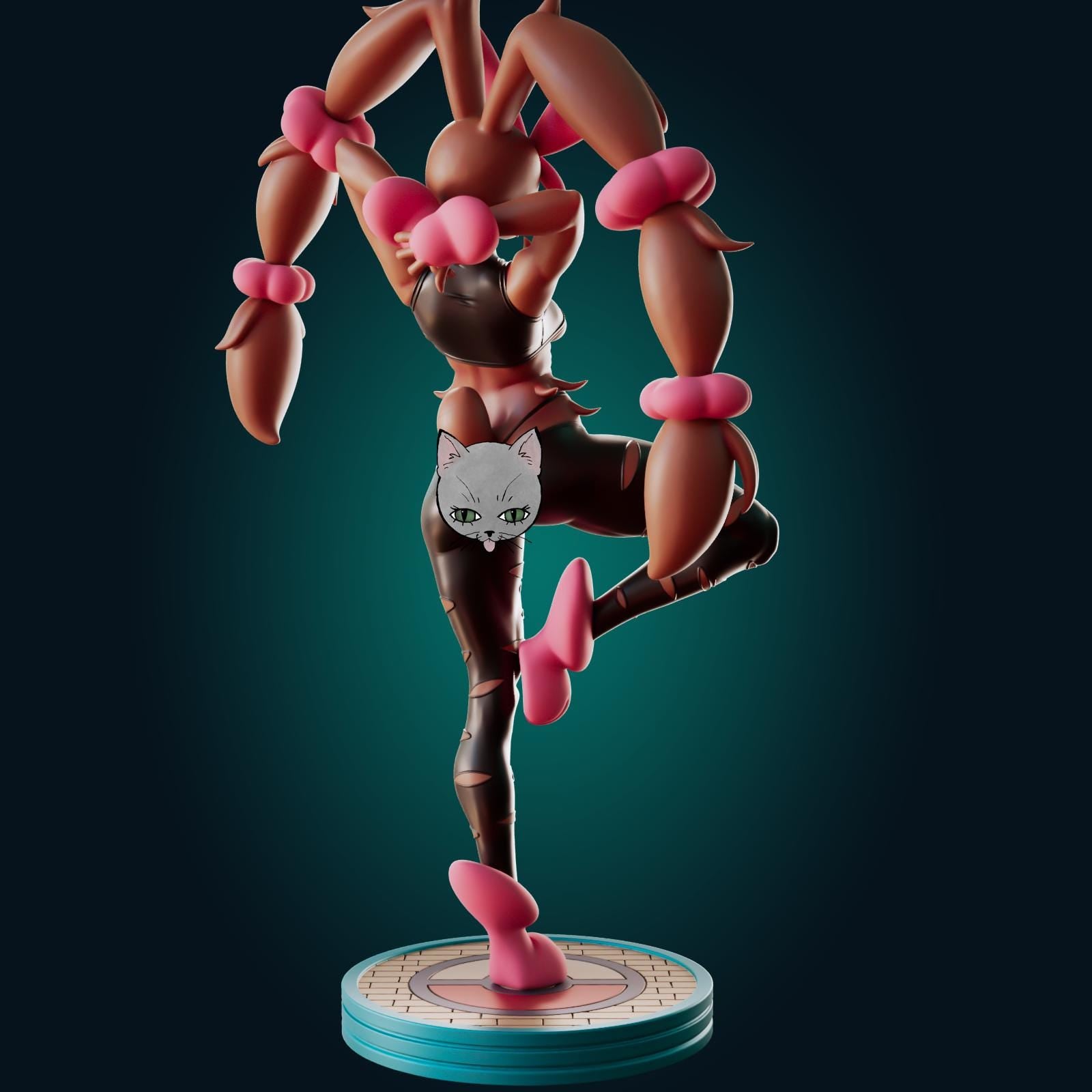 Bunny Lady Model Kit | 3D Resin Printed Figurine | Officer Rhu