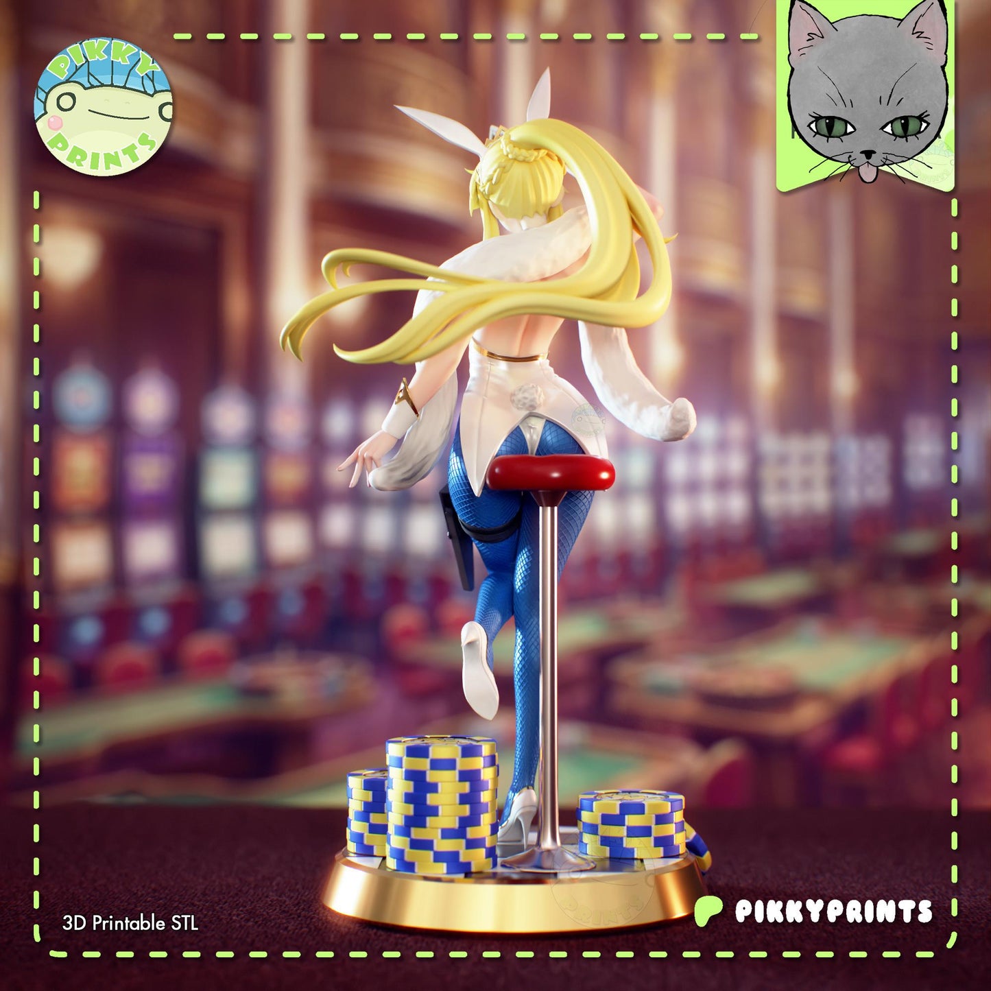 Bunny Girl Model Kit | Pikky Prints