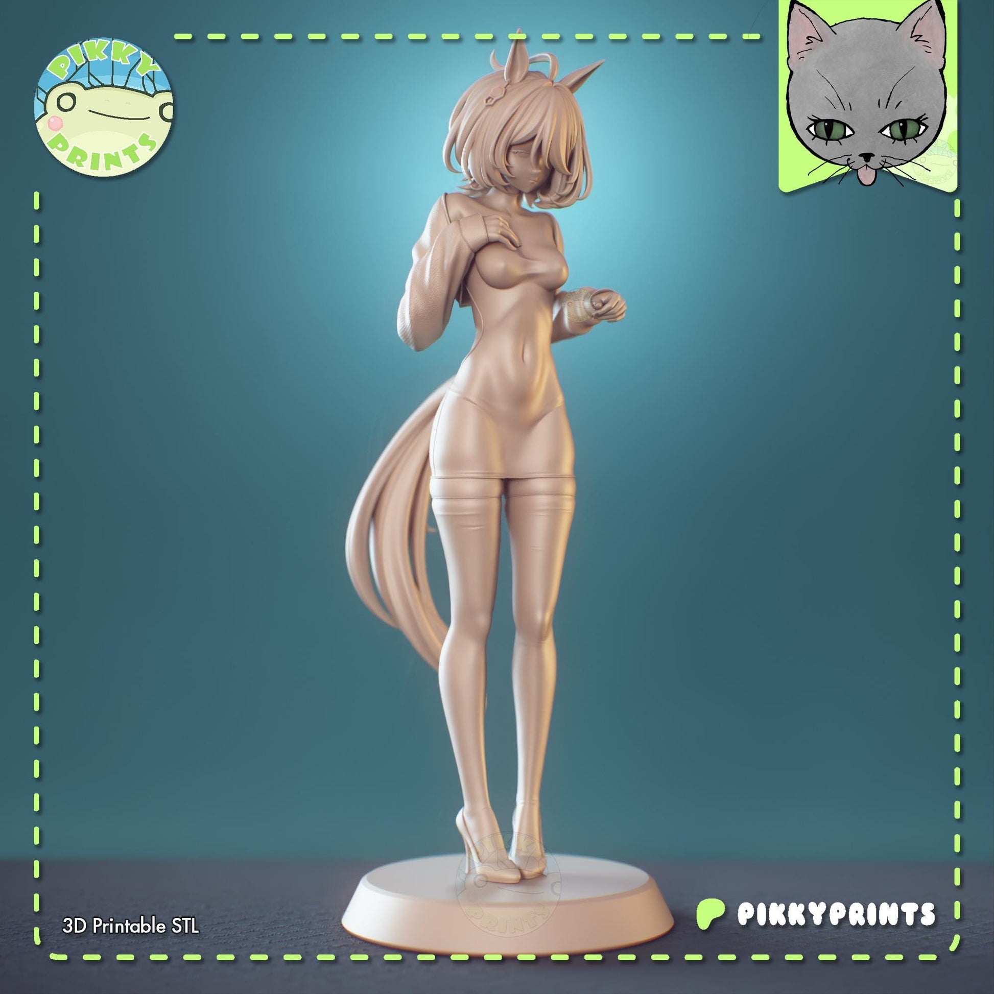 Horse Girl Model Kit | Pikky Prints