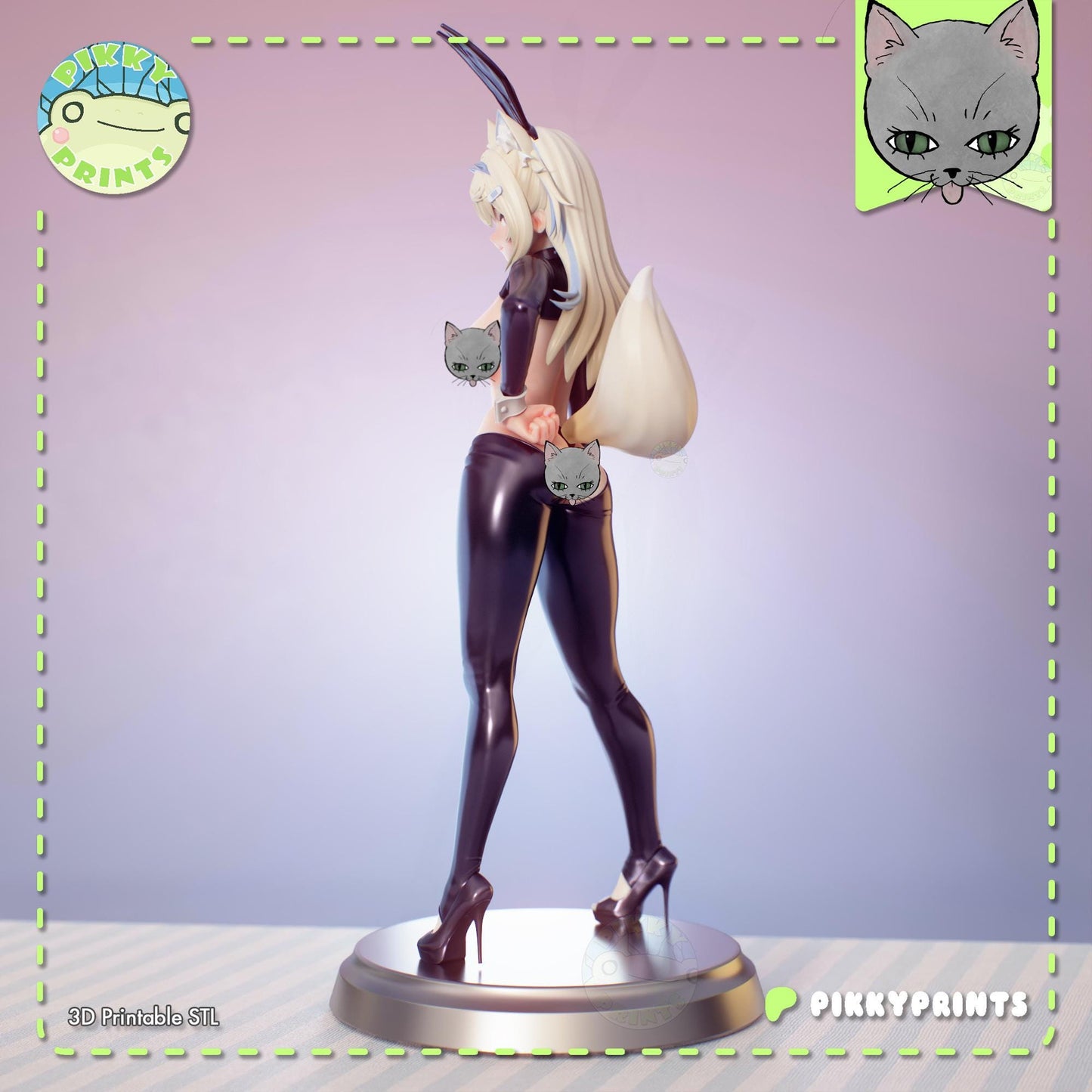 Bunny Girl Model Kit | Pikky Prints