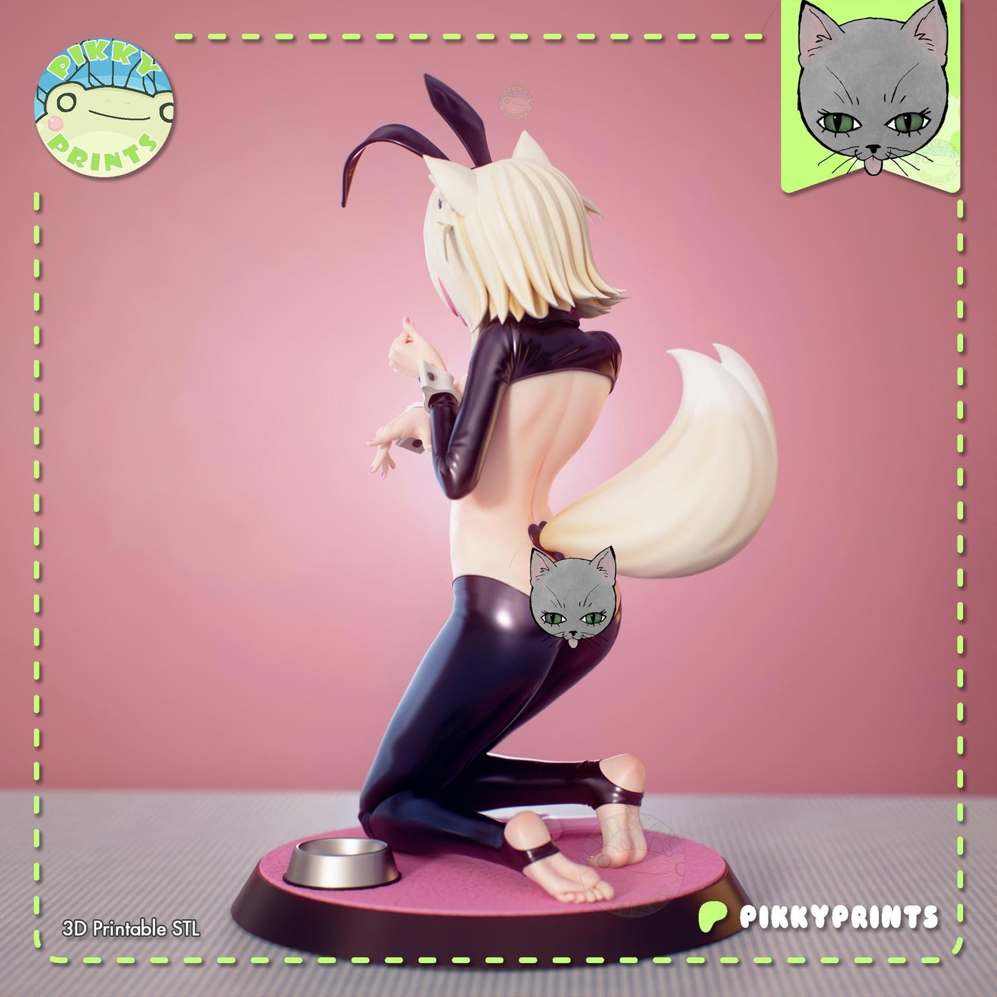 Bunny Girl Model Kit | Pikky Prints