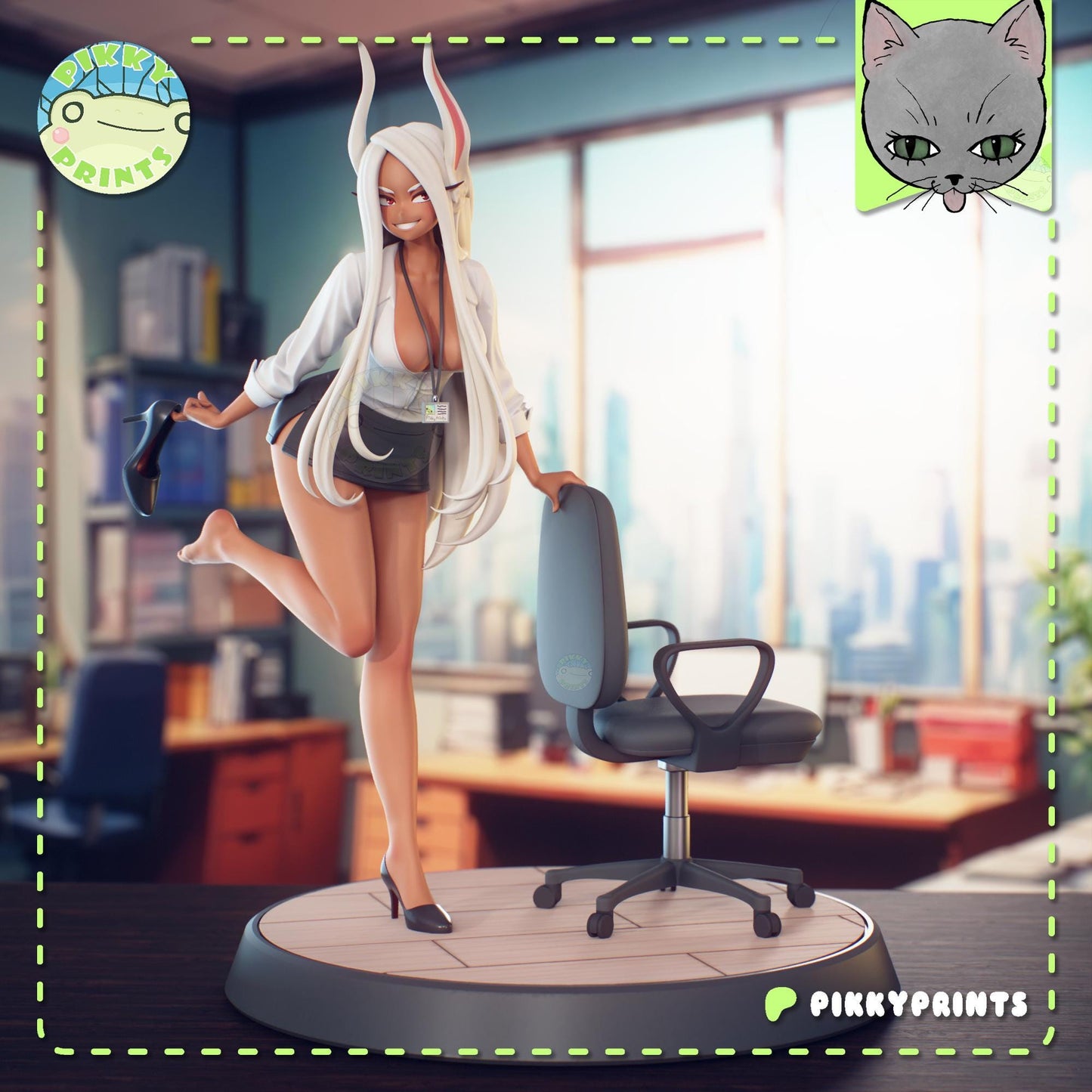 Bunny Girl Model Kit | Pikky Prints