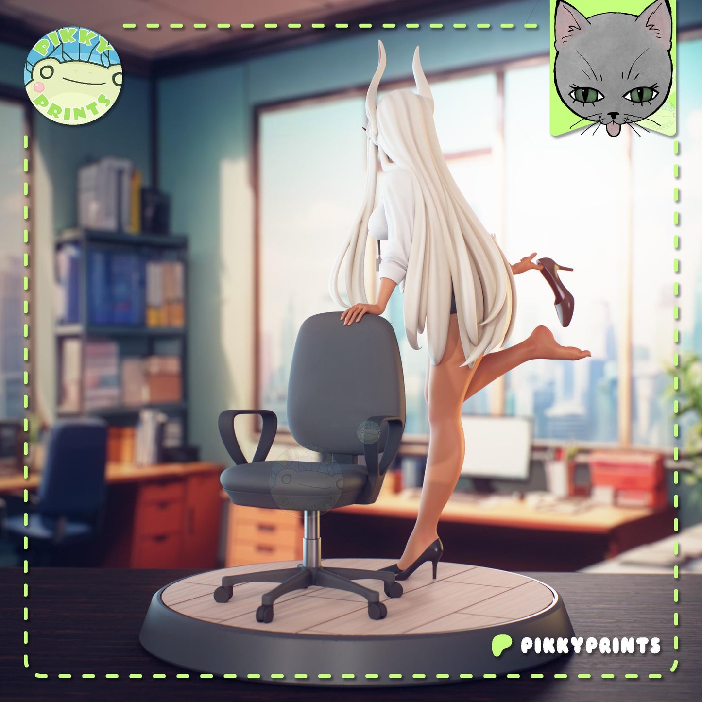Bunny Girl Model Kit | Pikky Prints