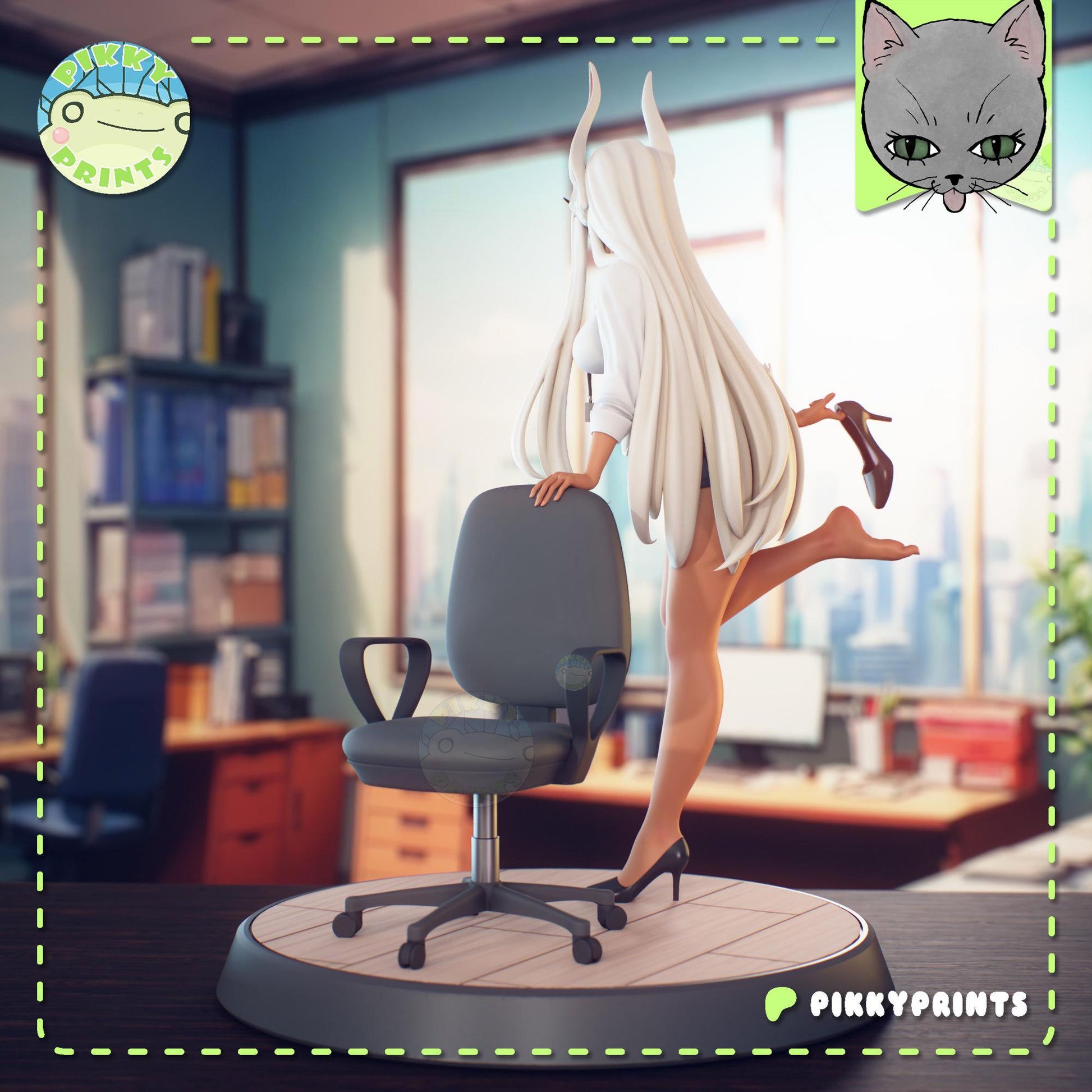 Bunny Girl Model Kit | Pikky Prints