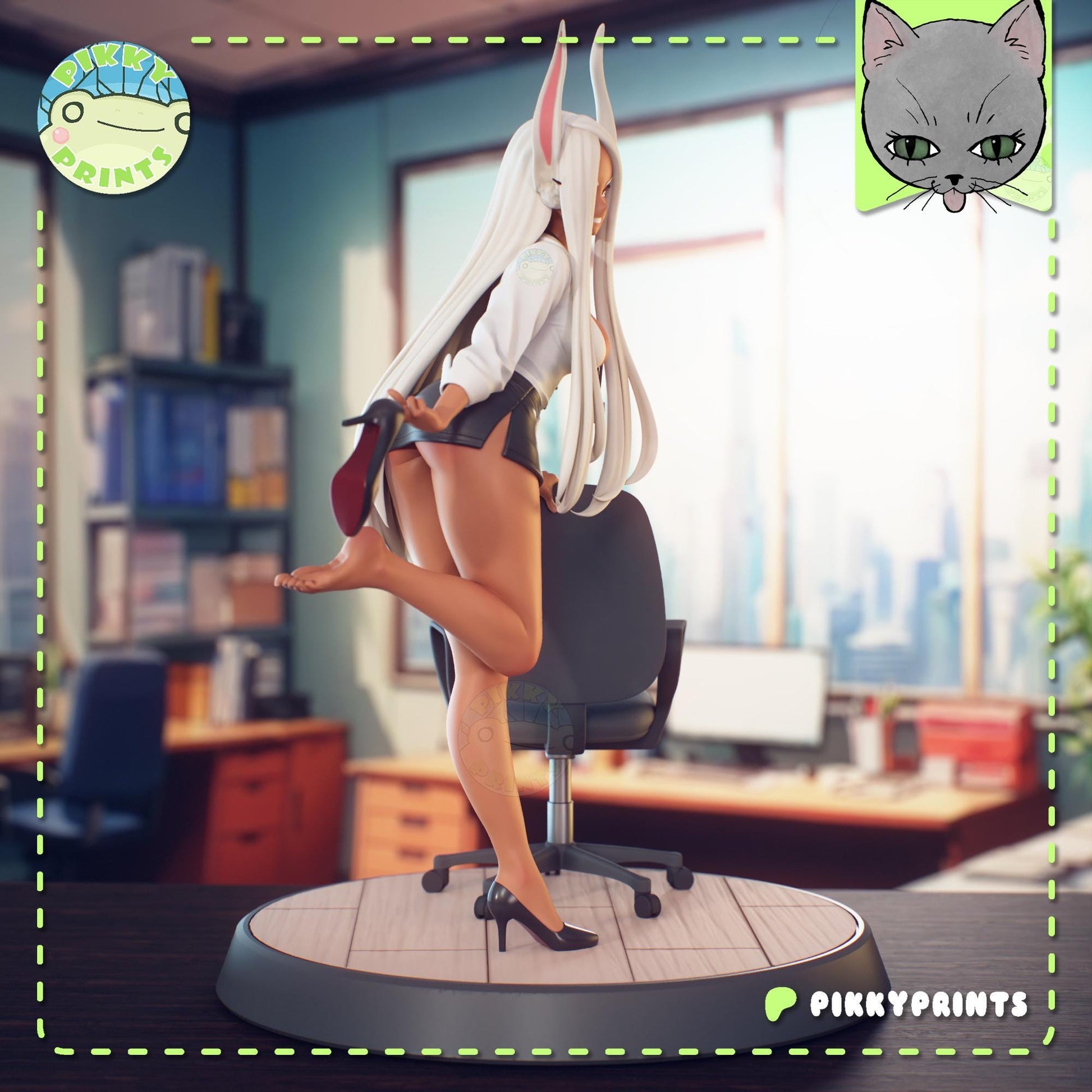 Bunny Girl Model Kit | Pikky Prints