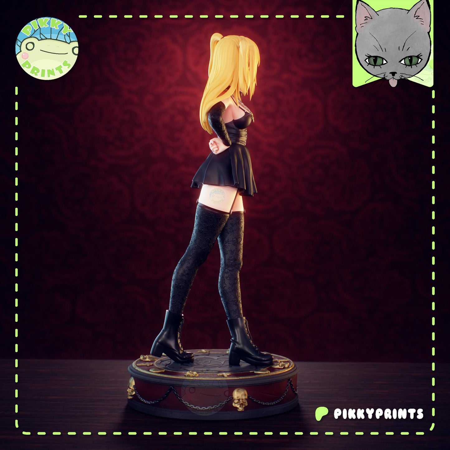 Notebook Girl Model Kit | Pikky Prints