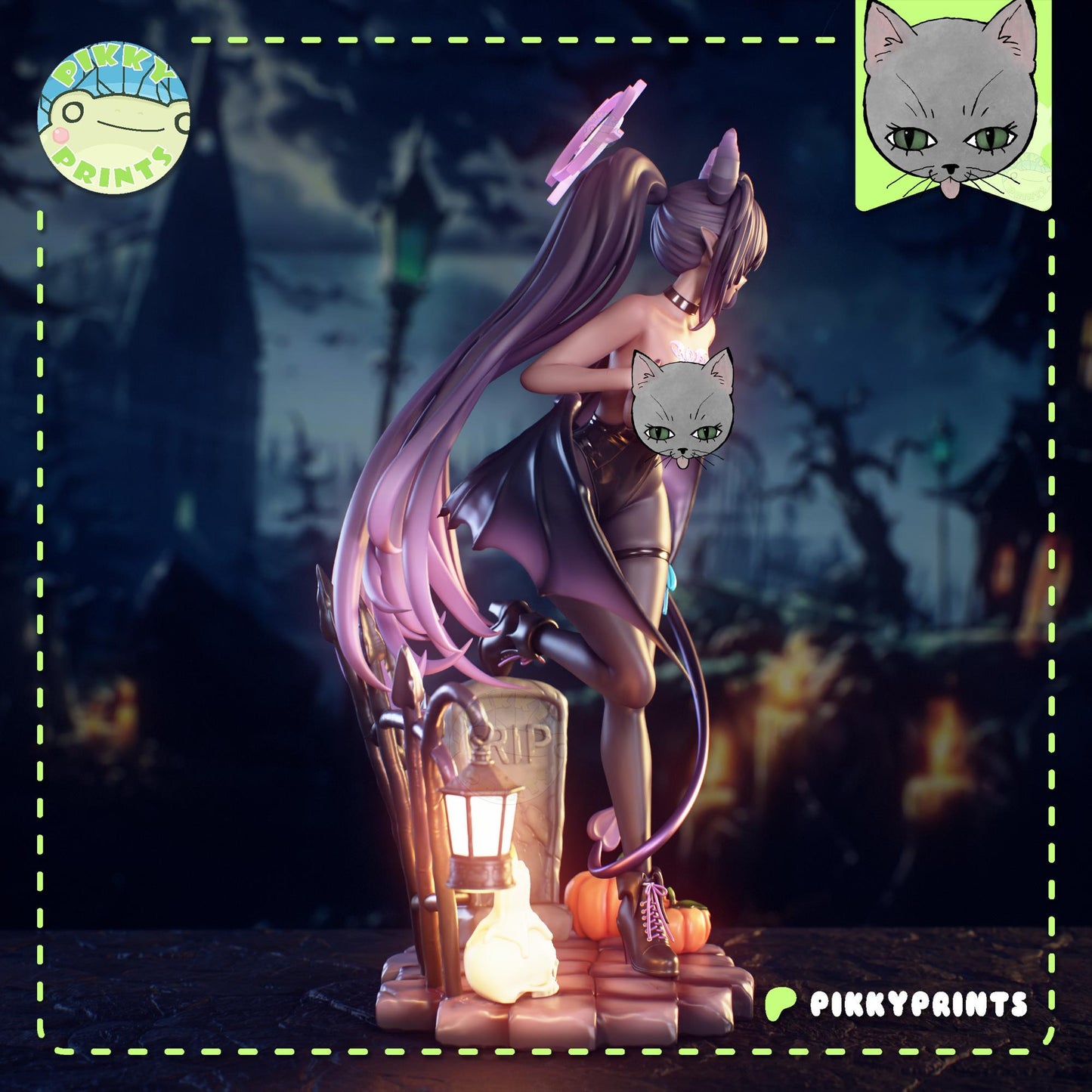 Succubus Model Kit | Pikky Prints