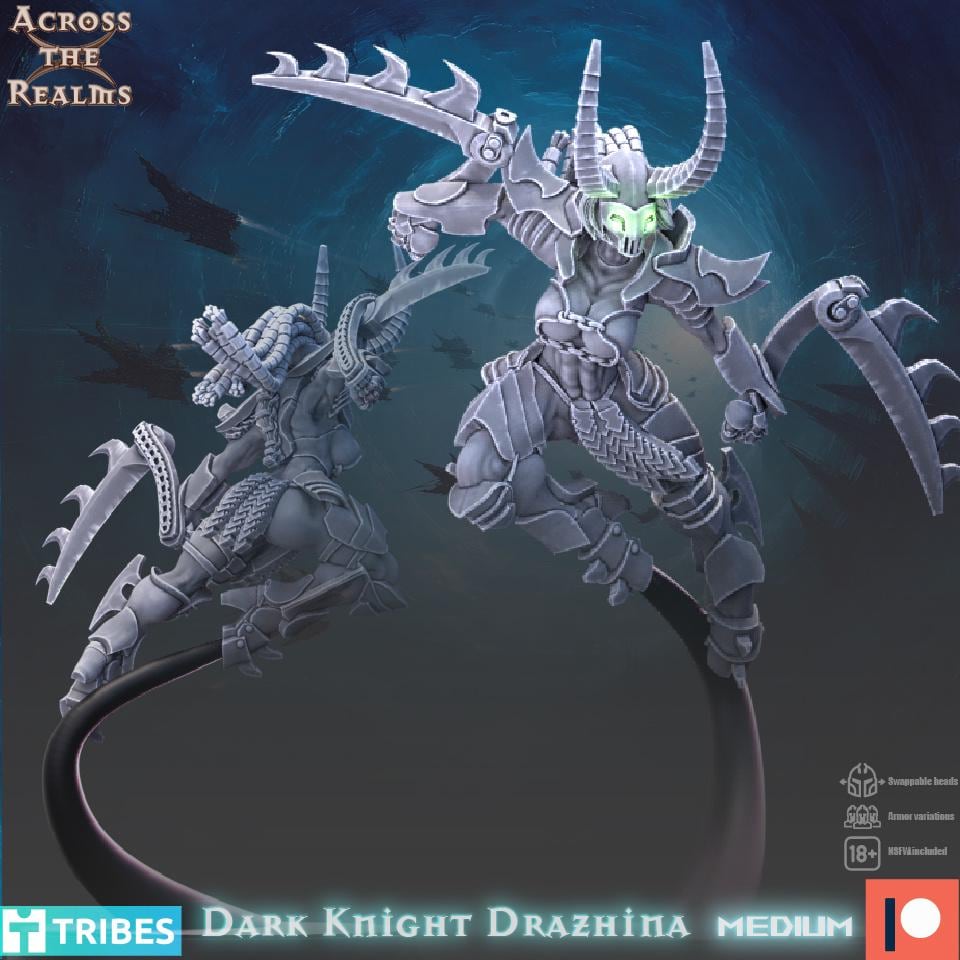Dark Knight Drazhina | Across the Realms