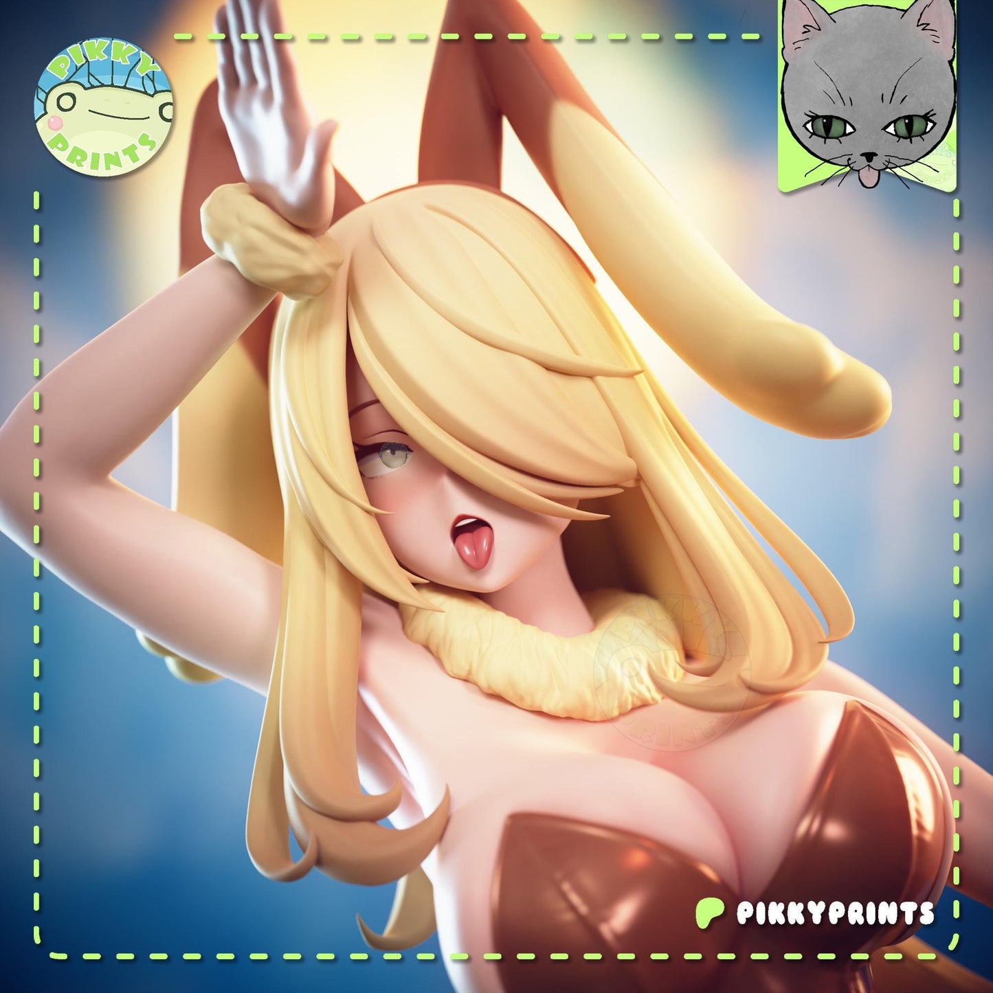 Bunny Girl Model Kit | Pikky Prints