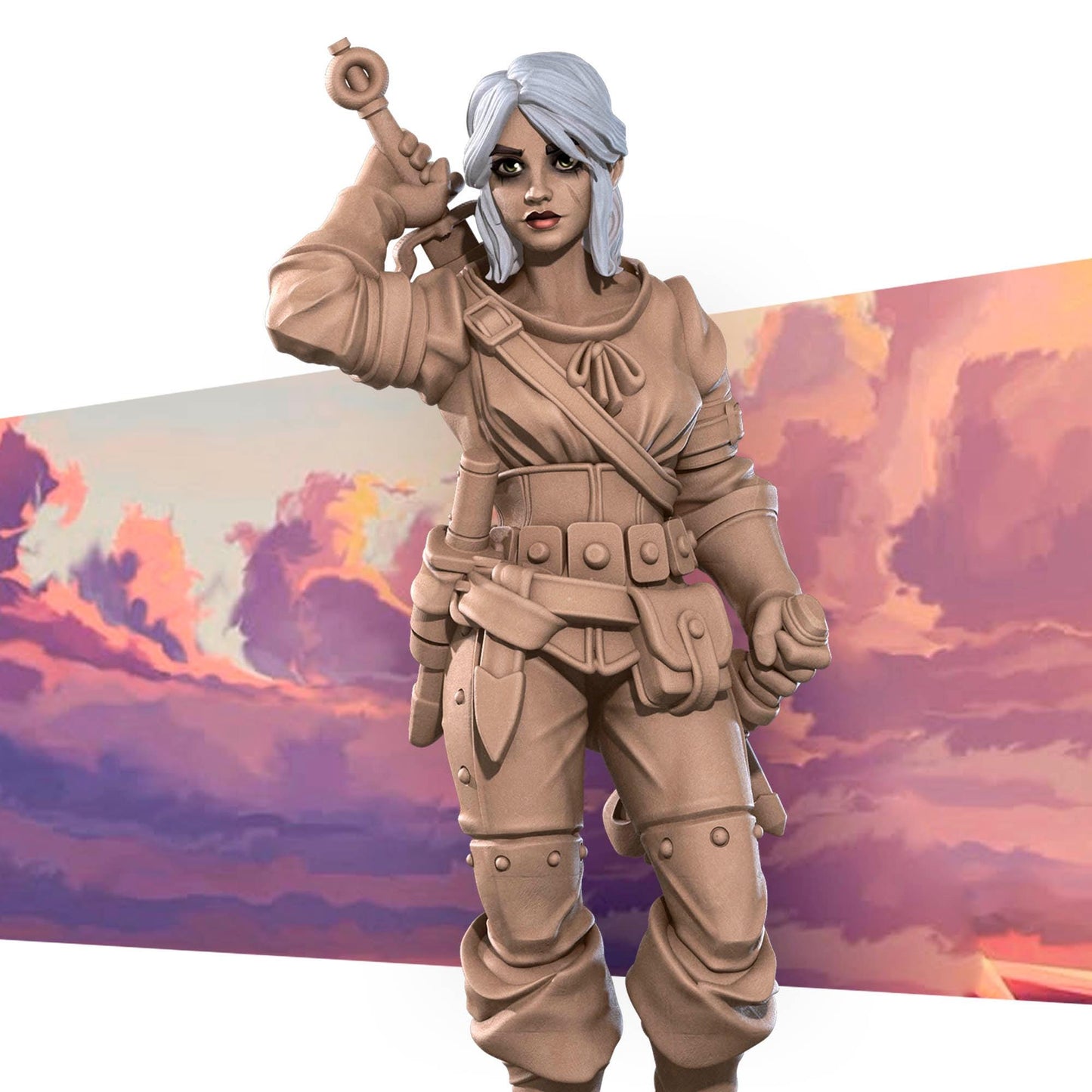 White Lioness Miniature | Bite the Bullet