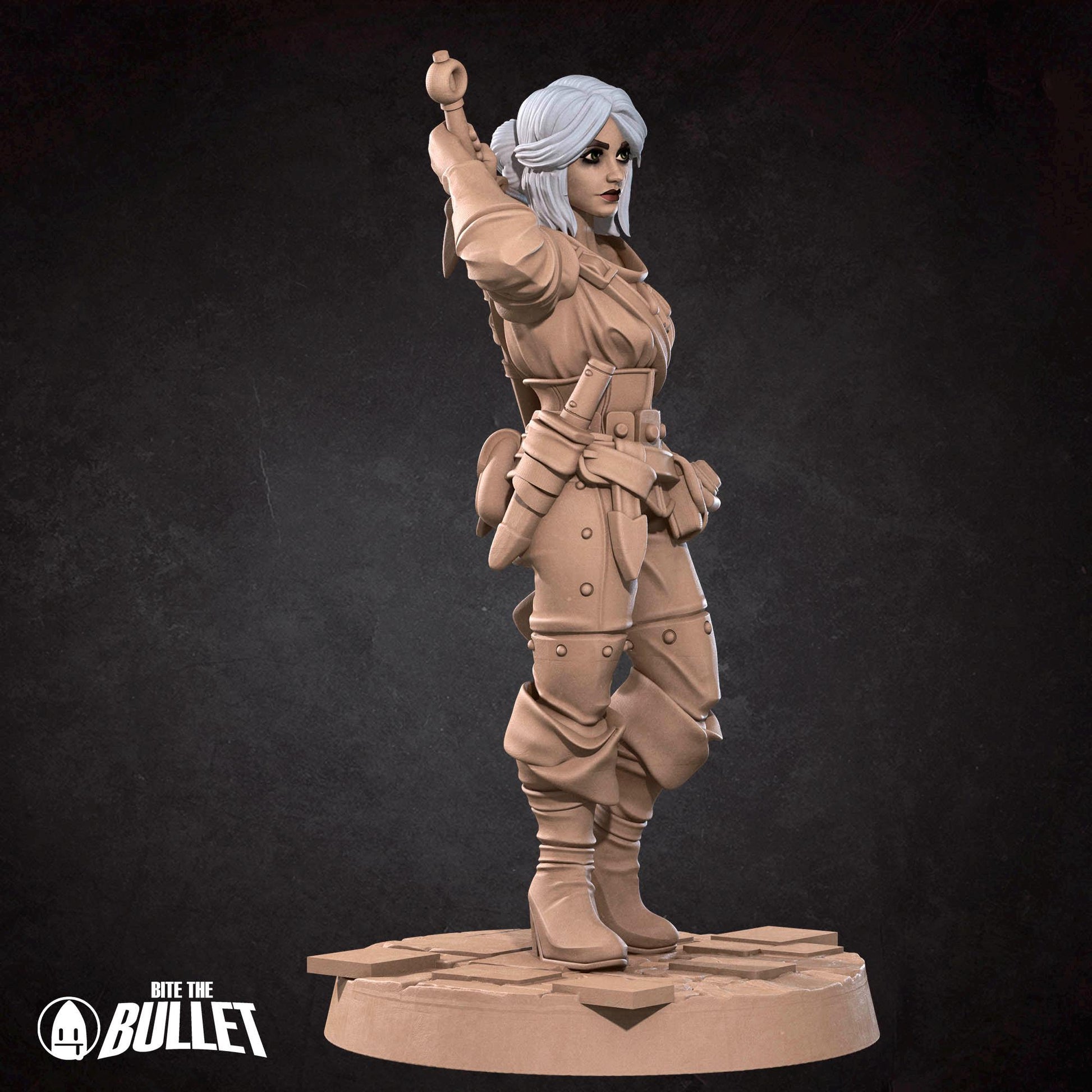 White Lioness Miniature | Bite the Bullet