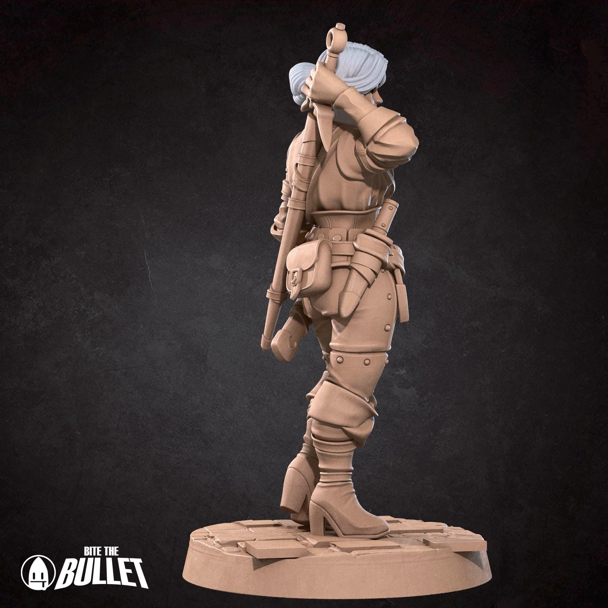 White Lioness Miniature | Bite the Bullet