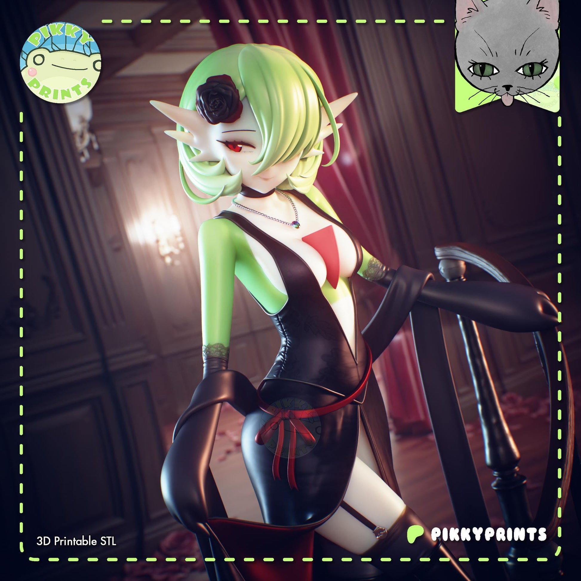 Monster Girl Model Kit | Pikky Prints