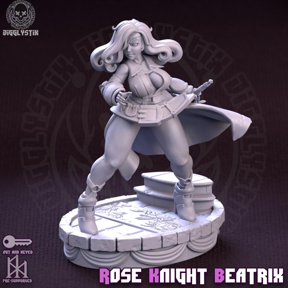 Rose Knight Model Kit | Jigglystix