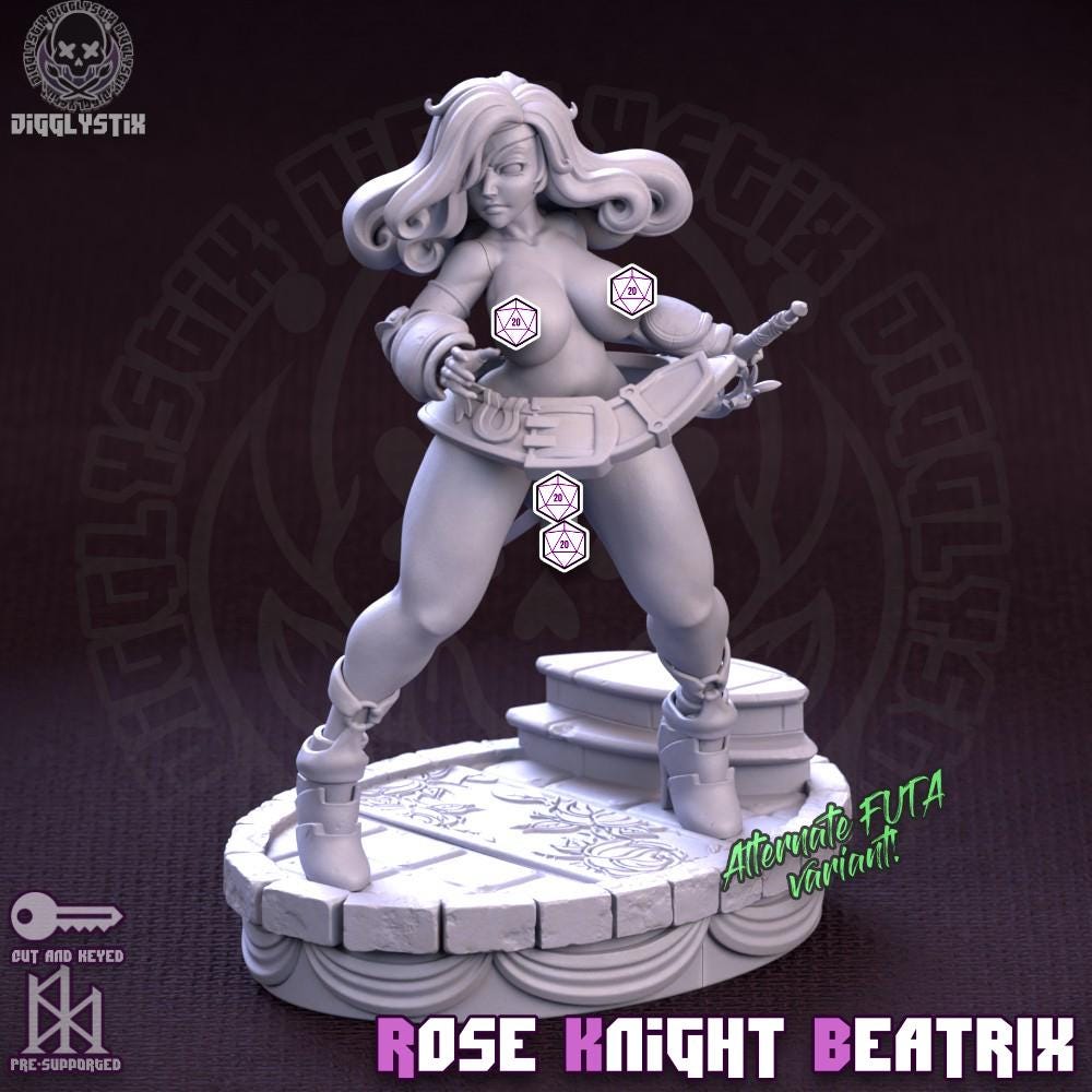Rose Knight Model Kit | Jigglystix