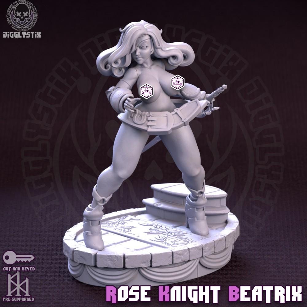 Rose Knight Model Kit | Jigglystix