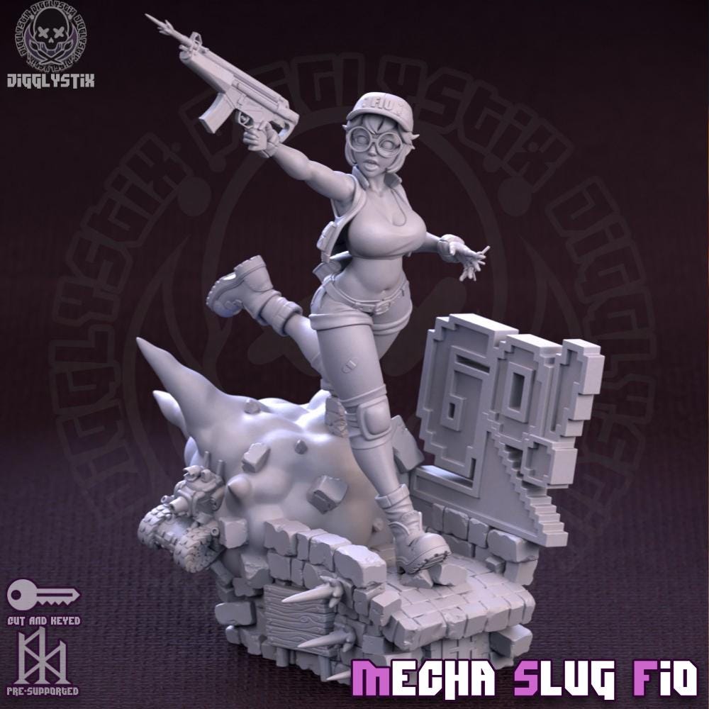 Rose Knight Model Kit | Jigglystix