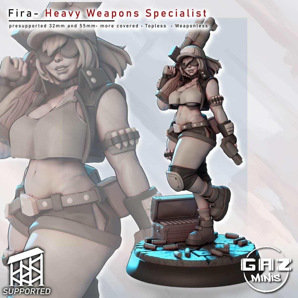 Fira - Heavy Weapons Specialist | Gaz Minis