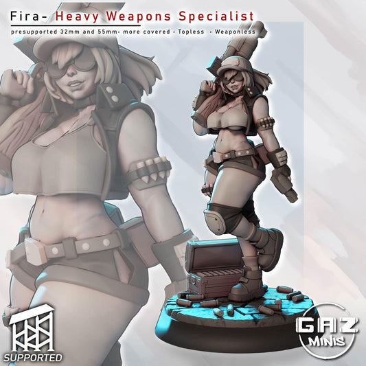 Fira - Heavy Weapons Specialist | Gaz Minis