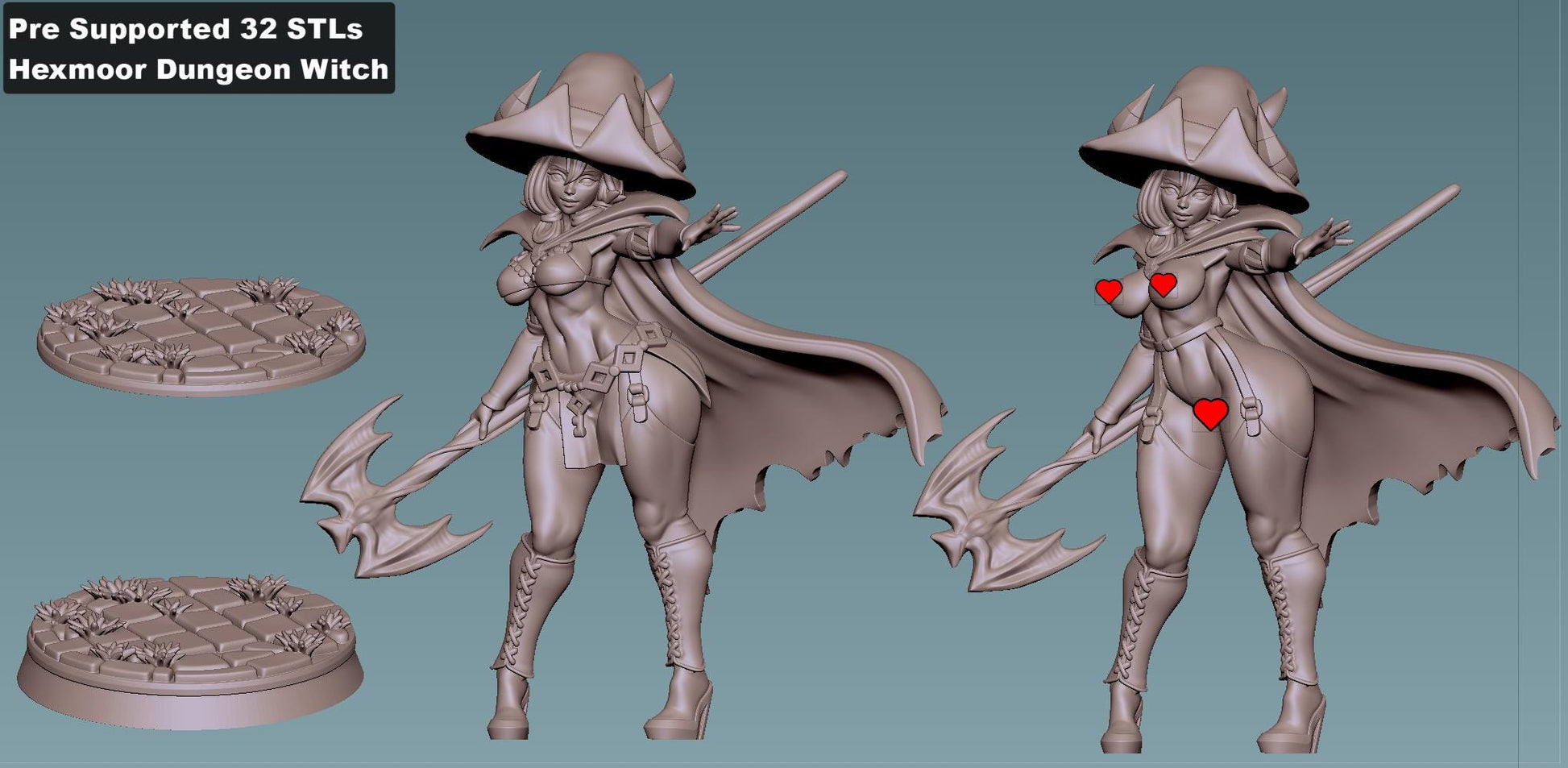 Hexmoor - Dungeon Witch | Gaz Minis
