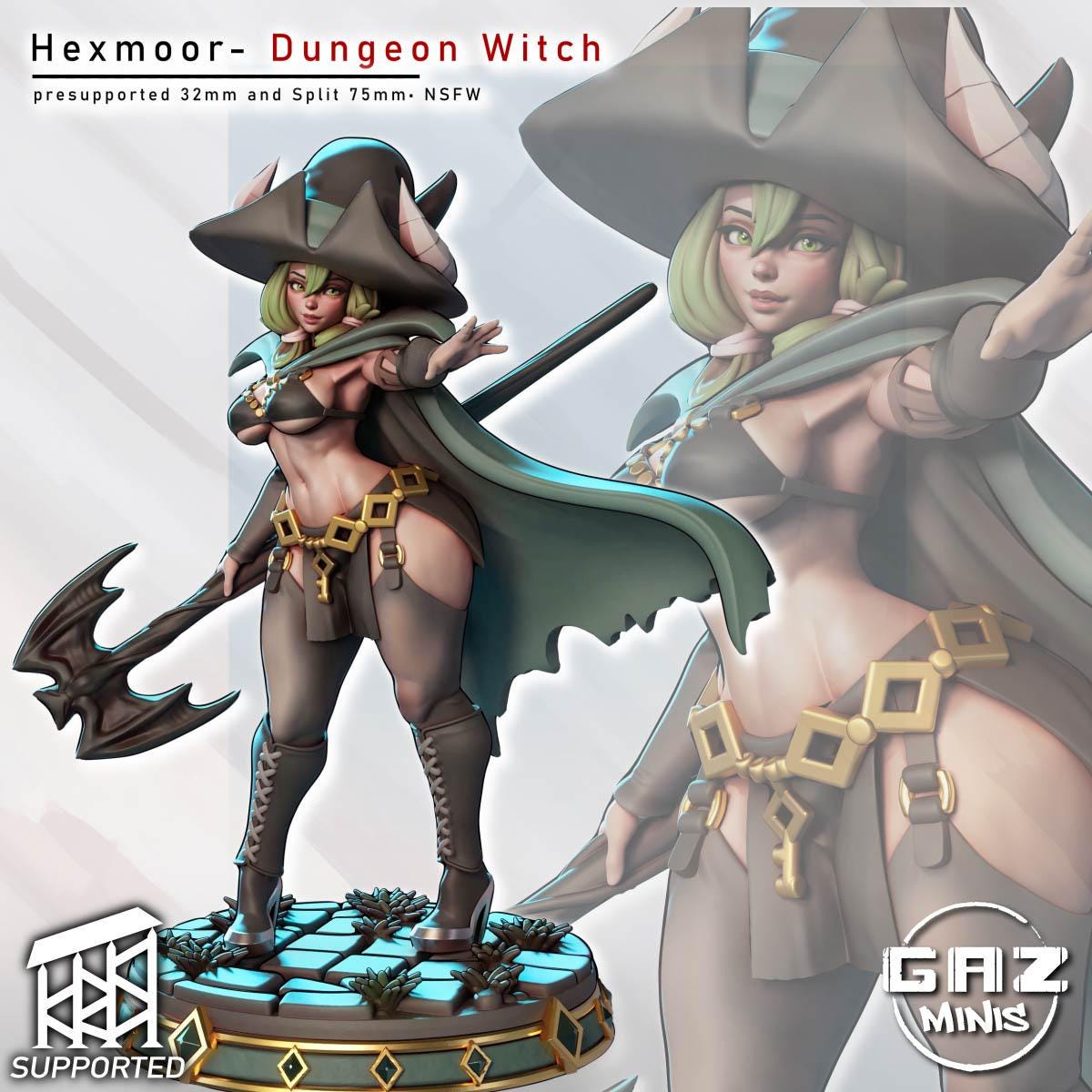 Hexmoor - Dungeon Witch | Gaz Minis