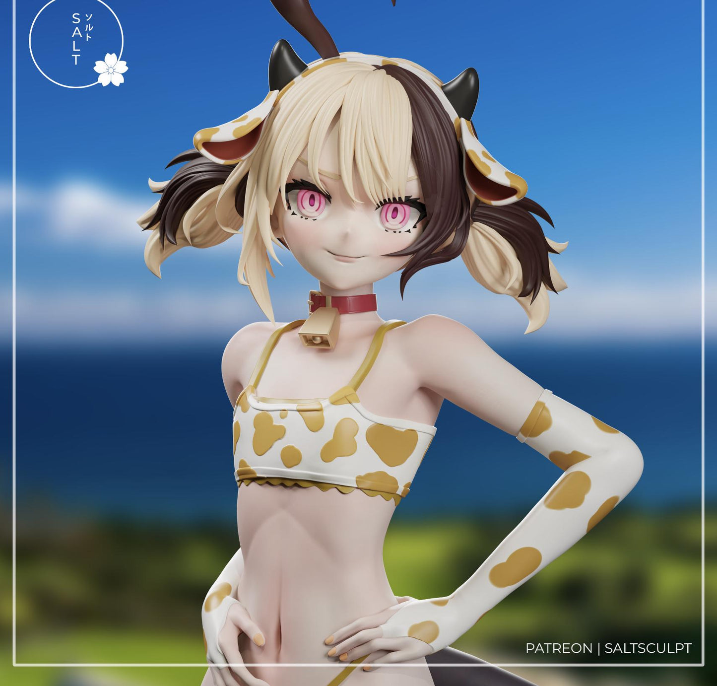 Gremlin Girl Model Kit | 3D Resin Printed Figurine | Salt Sculpt