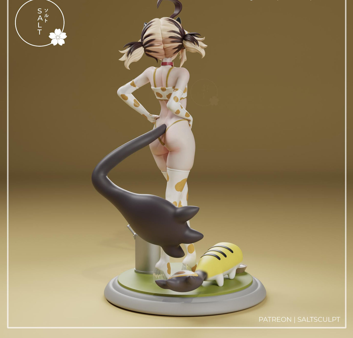 Gremlin Girl Model Kit | 3D Resin Printed Figurine | Salt Sculpt