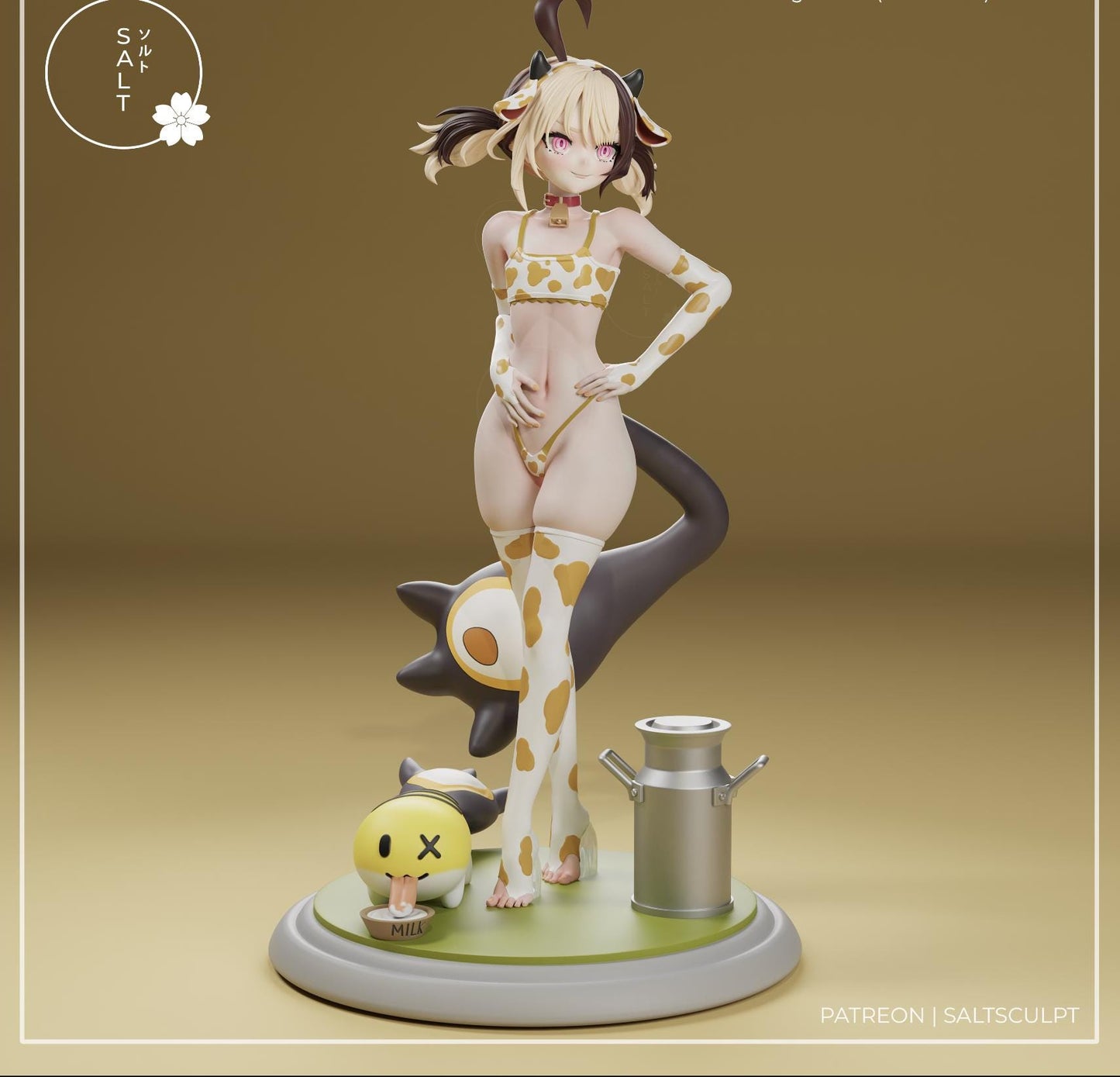 Gremlin Girl Model Kit | 3D Resin Printed Figurine | Salt Sculpt