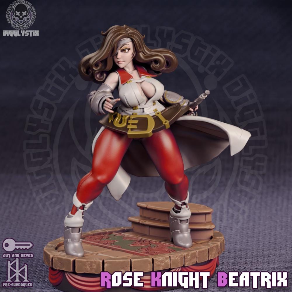 Rose Knight Model Kit | Jigglystix