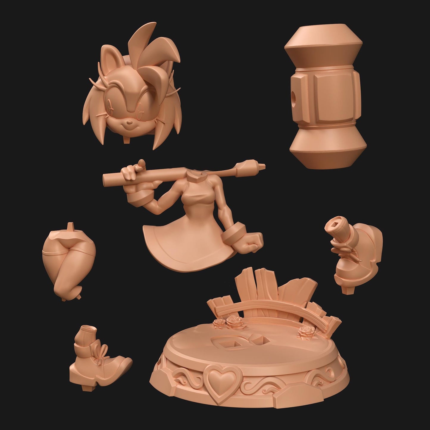 Hedgehog Girl Miniature | 1ndefference