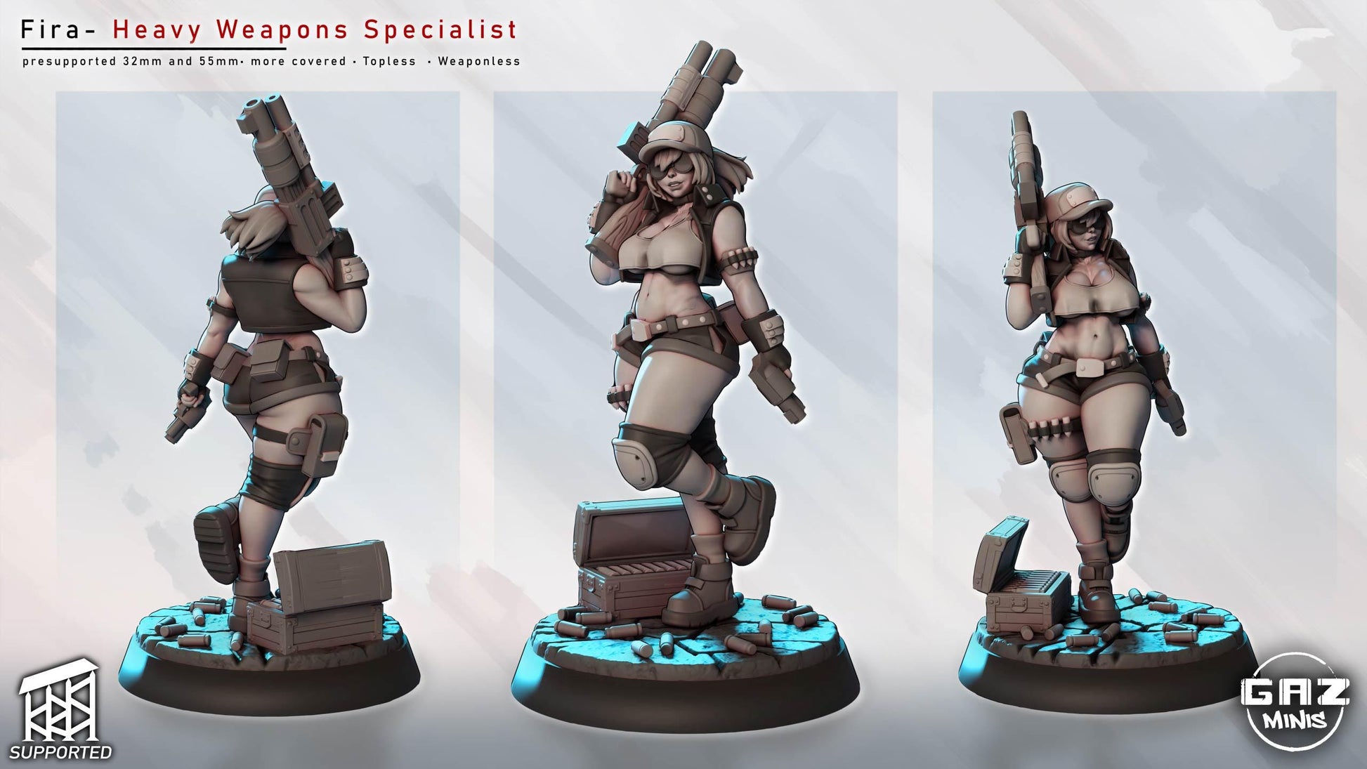 Fira - Heavy Weapons Specialist | Gaz Minis