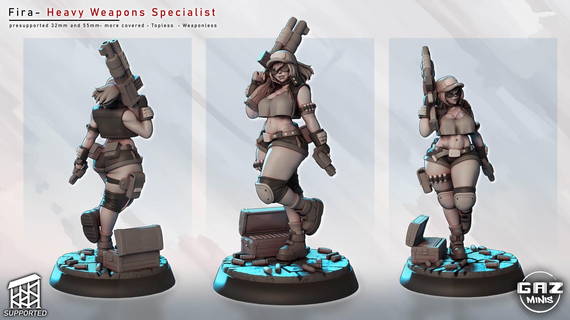 Fira - Heavy Weapons Specialist | Gaz Minis