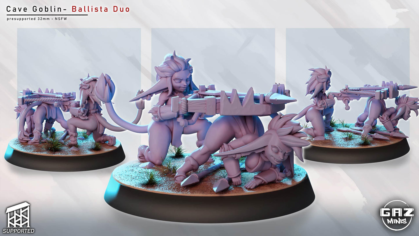 Cave Goblin - Ballista Duo | Gaz Minis