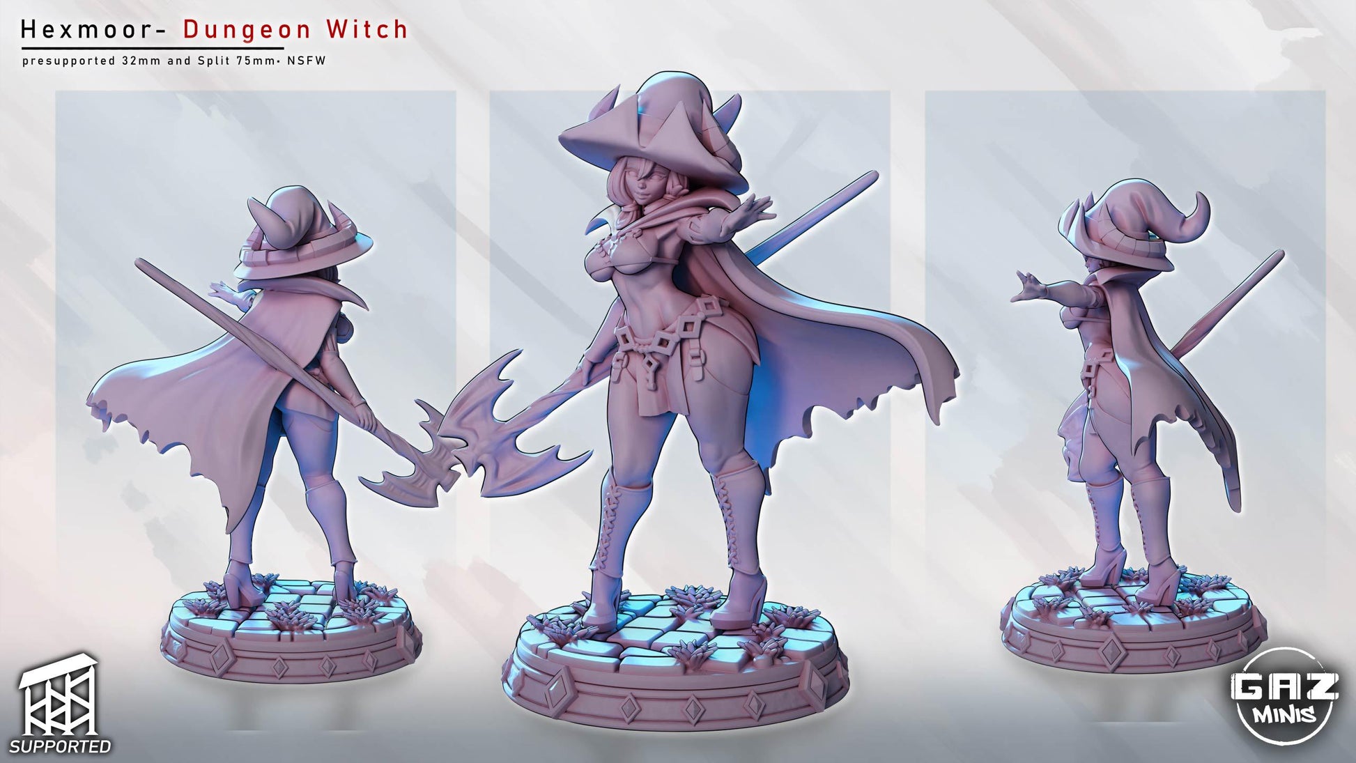 Hexmoor - Dungeon Witch | Gaz Minis