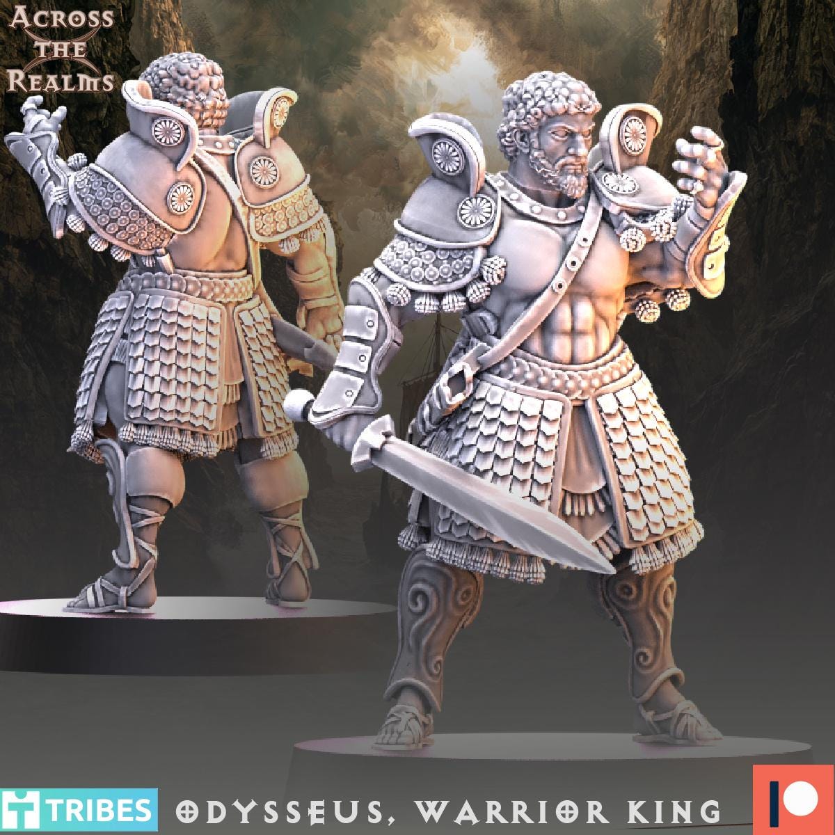 Odysseus, Warrior King Miniature | Across the Realms
