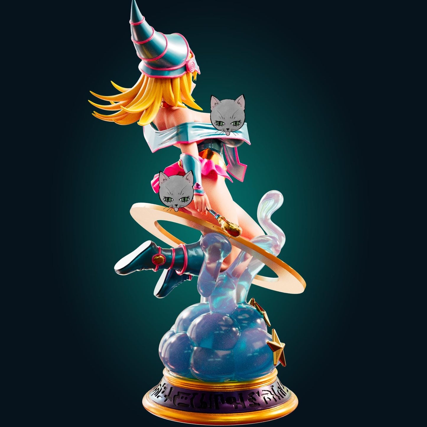 Mage Girl Model Kit | 3D Resin Printed Figurine | Officer Rhu