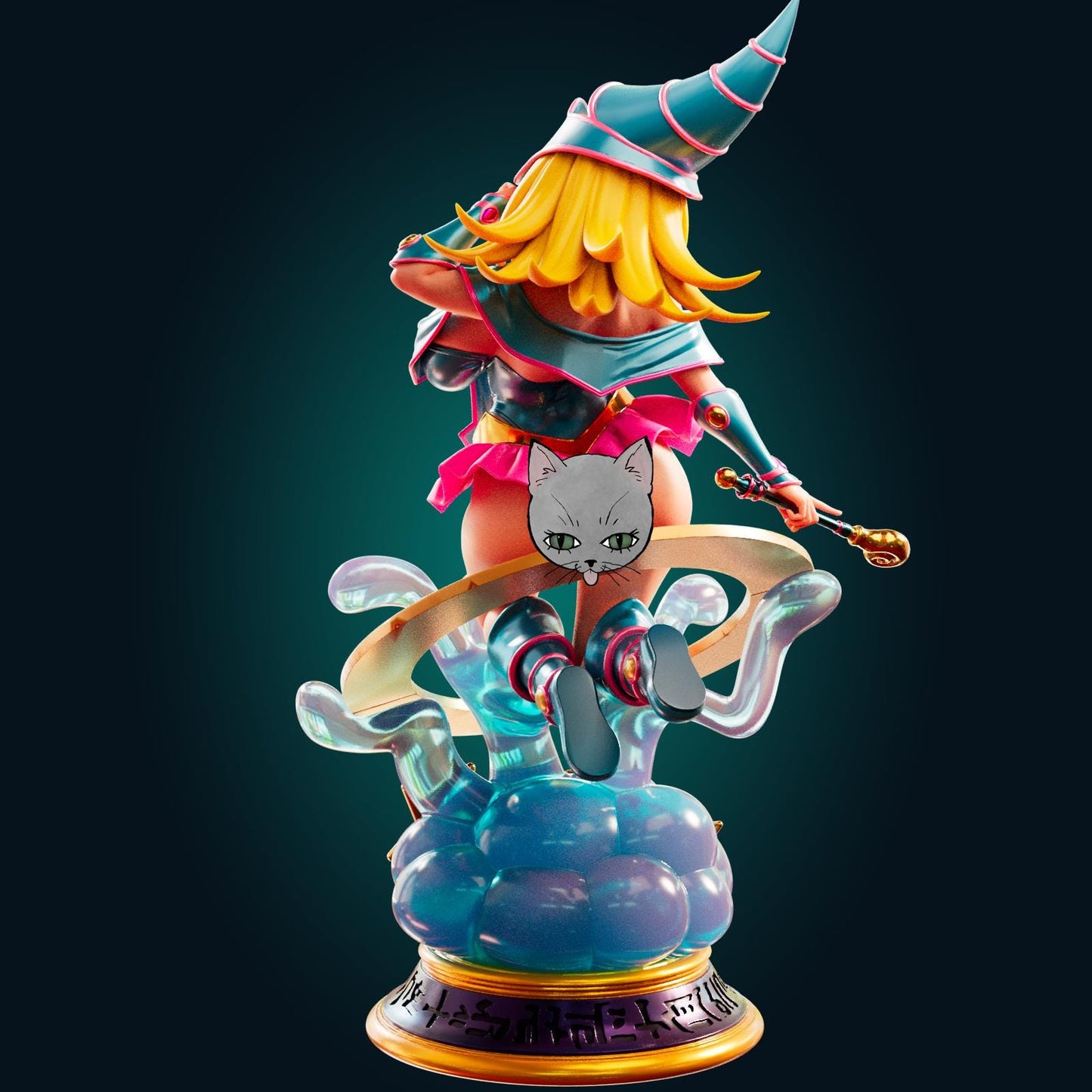 Mage Girl Model Kit | 3D Resin Printed Figurine | Officer Rhu