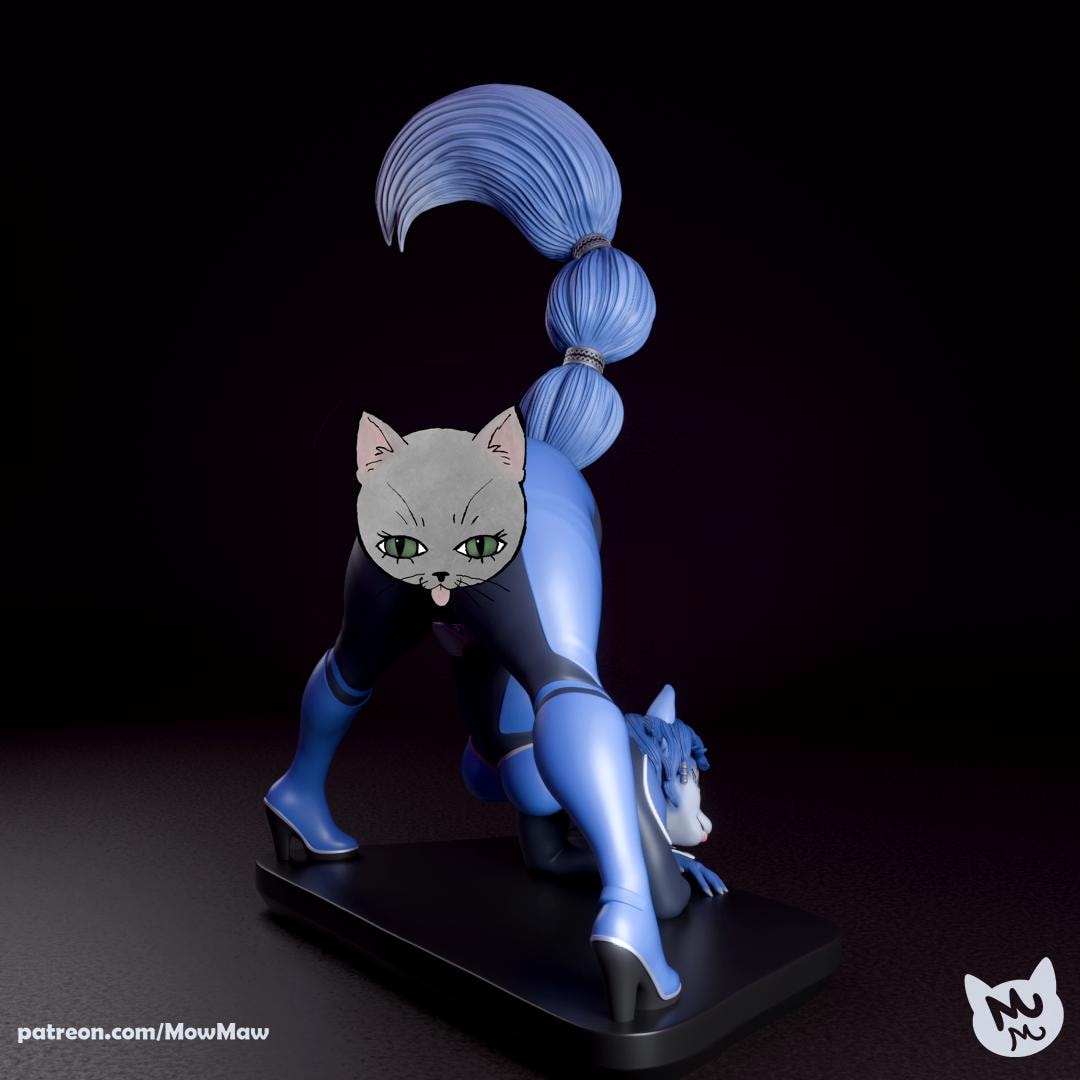 Fox Girl Model Kit | Mow Maw