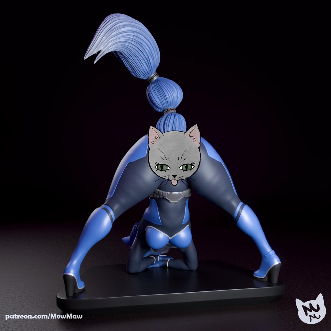 Fox Girl Model Kit | Mow Maw