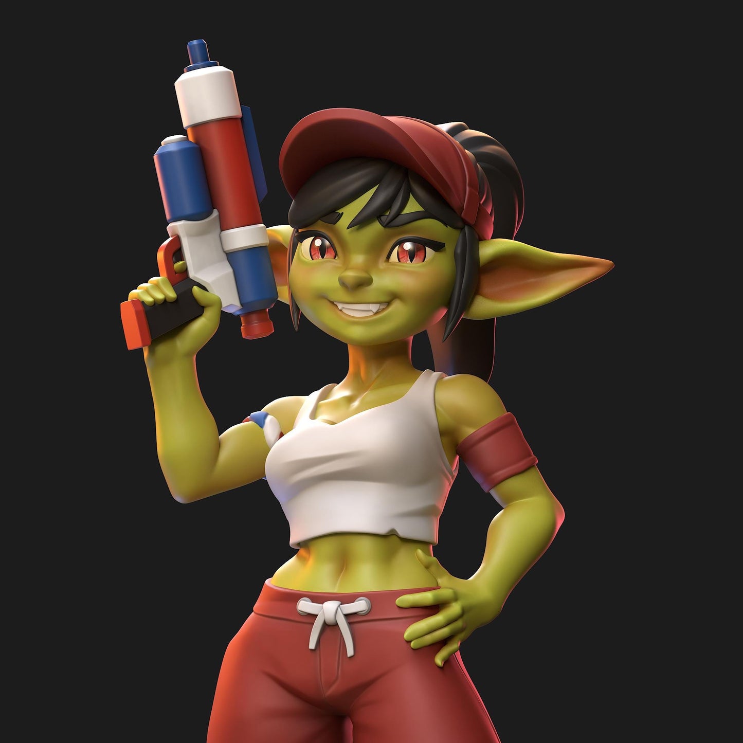 Beach Goblin Miniature | 1ndefference