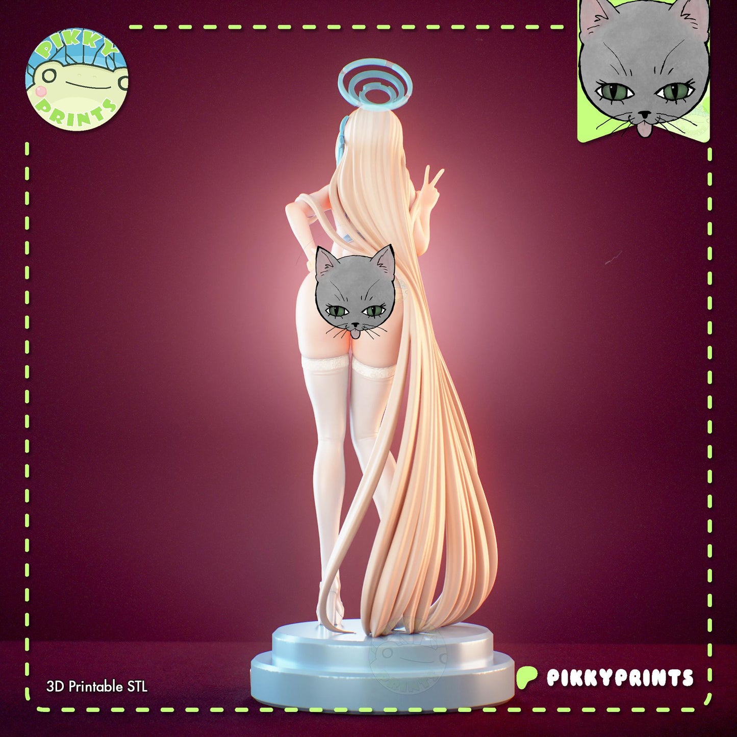 Combat Girl Model Kit | Pikky Prints