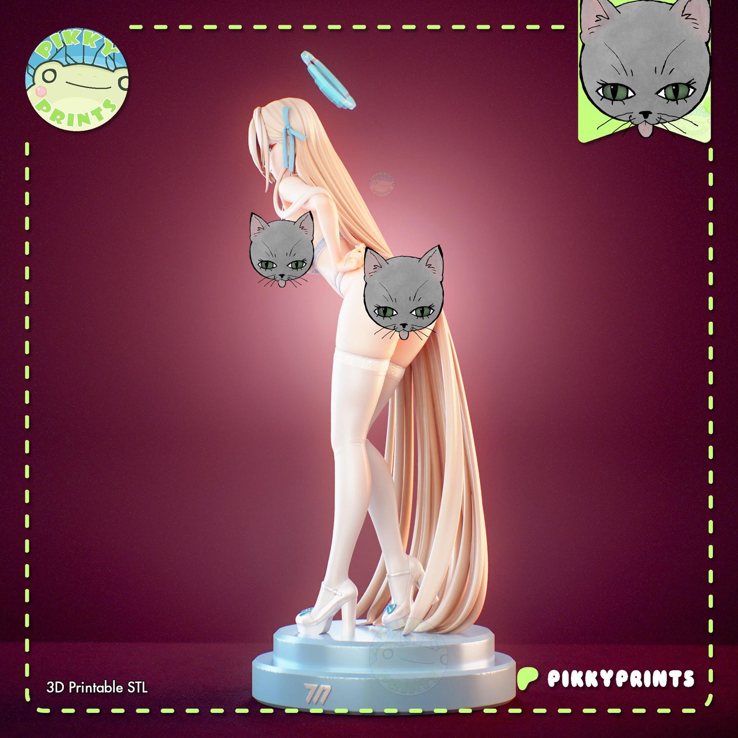 Combat Girl Model Kit | Pikky Prints