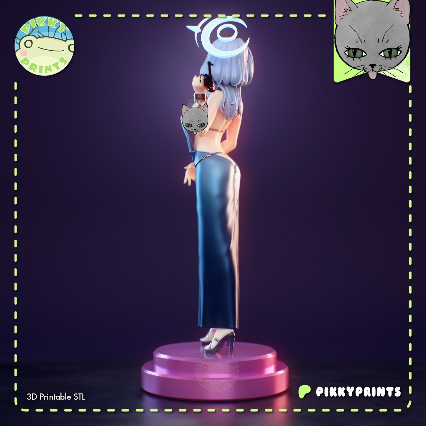 Combat Girl Model Kit | Pikky Prints