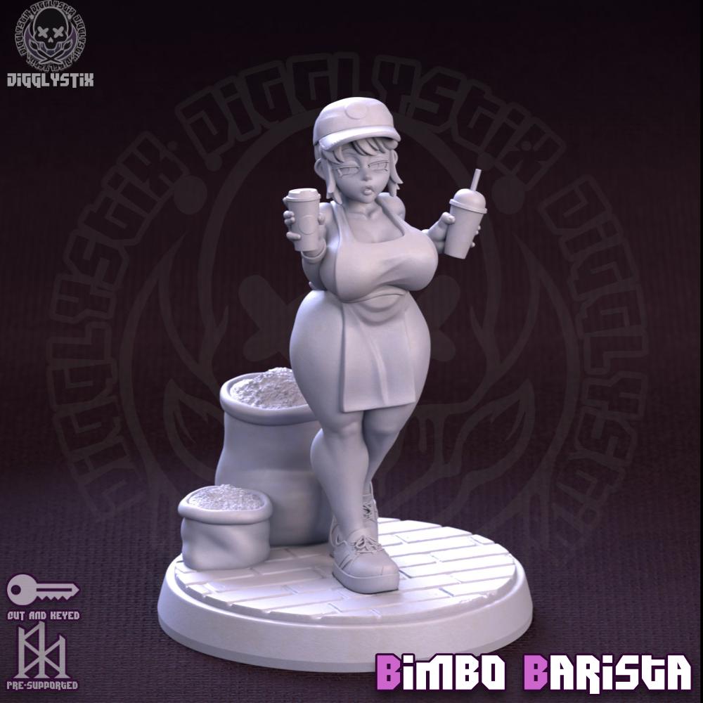 Inappropriate Barista Miniatures | Jigglystix
