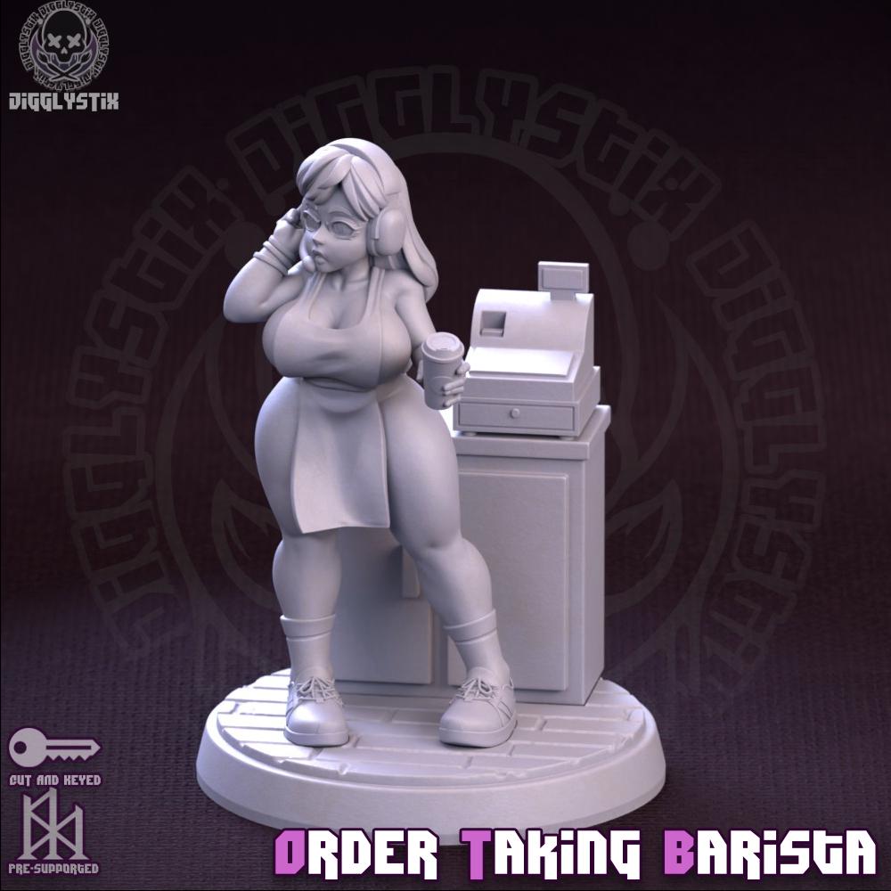 Inappropriate Barista Miniatures | Jigglystix