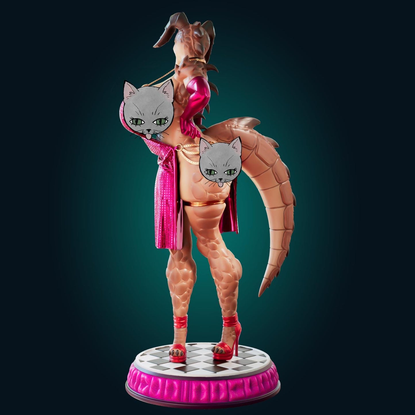 Dragon Lady Model Kit | 3D Resin Printed Figurine | Officer Rhu