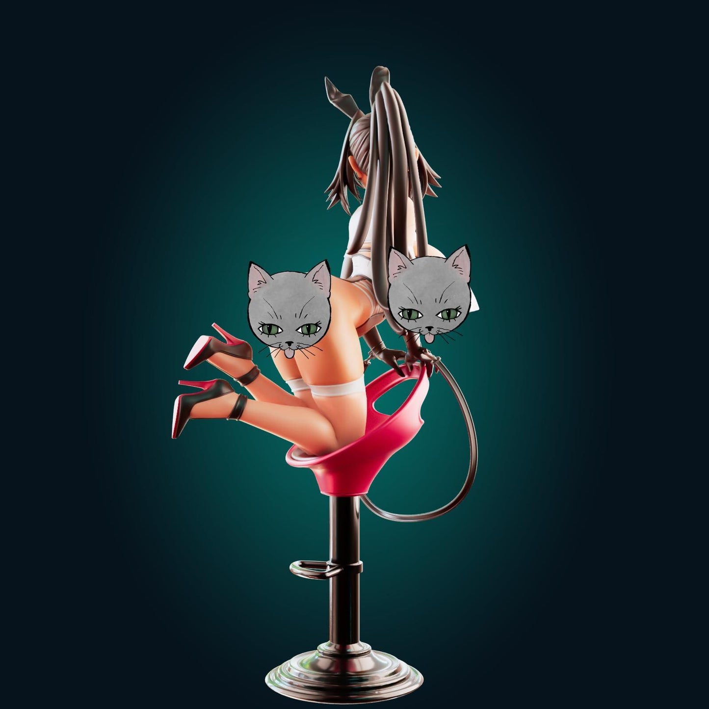 Bunny Girl Model Kit | 3D Resin Printed Figurine | Officer Rhu